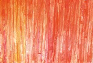 "Variation in Orange", Acryl, gespachtelt auf Malkarton, 35x50 cm, Erstellt 02/2004